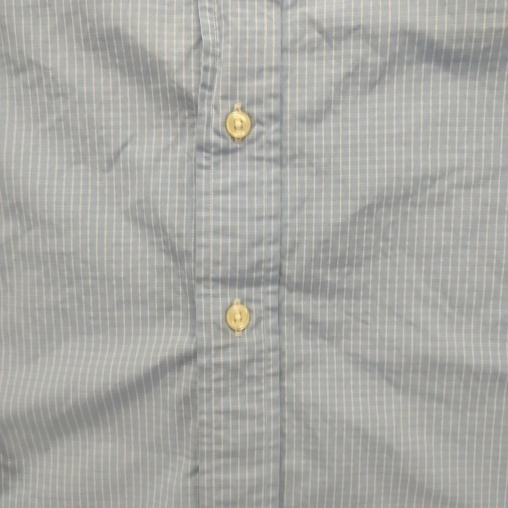 Polo by‎ Ralph Lauren Men's Blue Dress Shirt Size 16 1/2-35